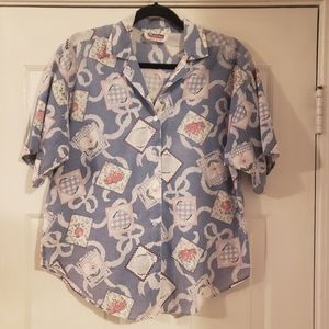 Vintage Button Up Top